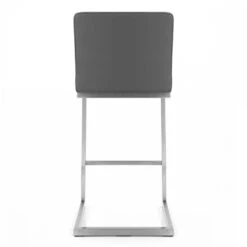 Atlantic Kunstleder Barhocker Gebürstet - Ace -Barhocker Welt ace chrom geburstet 4