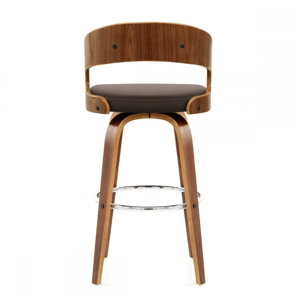 Atlantic Kunstleder Holzbarhocker - Alicia 7 Atlantic Kunstleder Holzbarhocker - Alicia – Bild 5