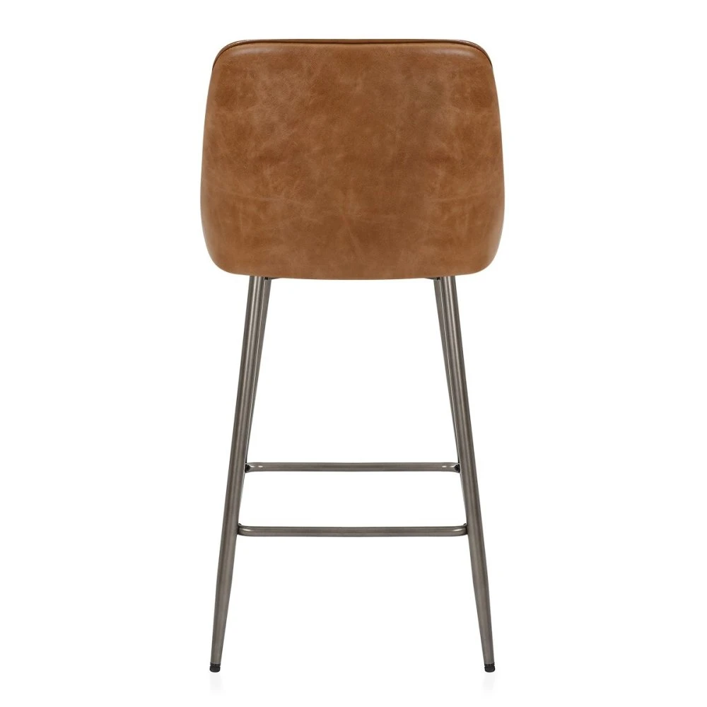 Barhocker Echtleder - Brisbane 6 Barhocker Echtleder - Brisbane – Bild 4