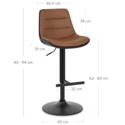 Barhocker Kunstleder - Lattice 13 Barhocker Kunstleder - Lattice -Barhocker Welt barhocker kunstleder lattice 5