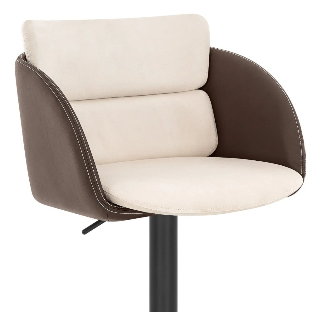 Barhocker Kunstleder Und Samt - Modus 7 Barhocker Kunstleder Und Samt - Modus – Bild 5