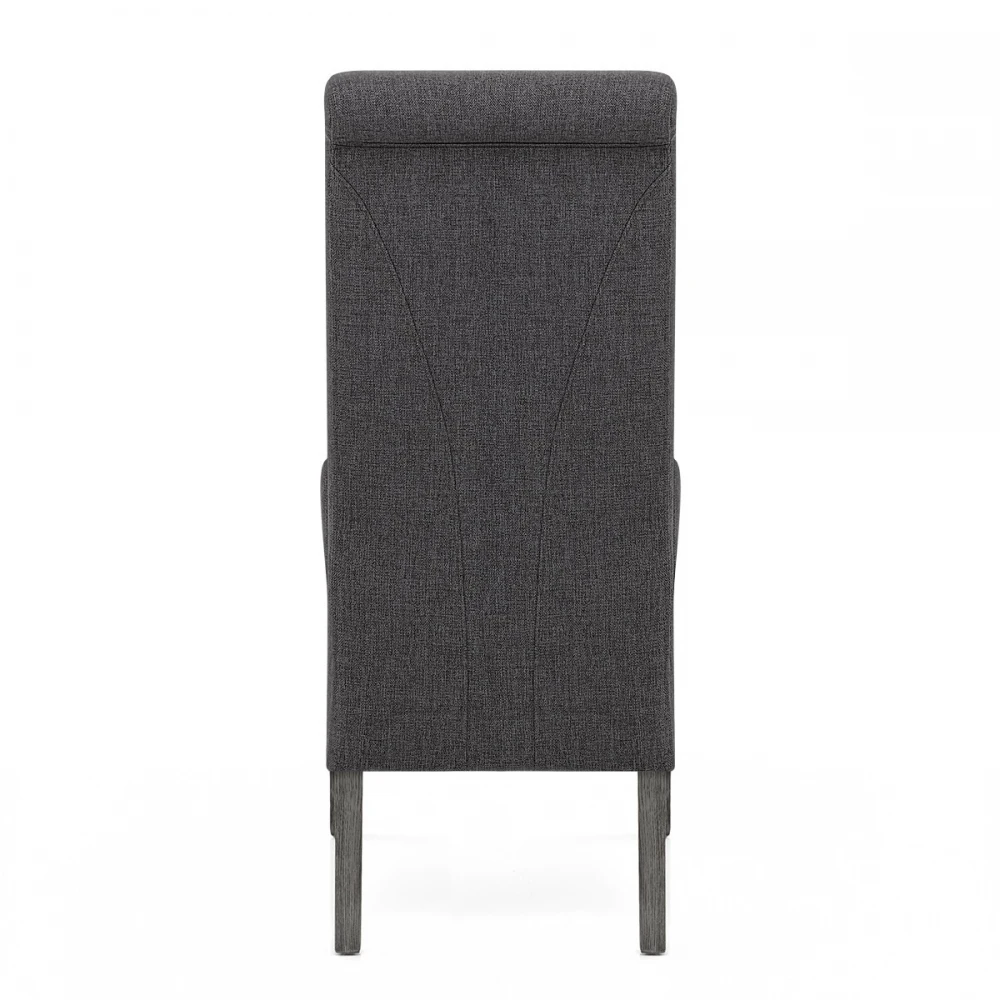 Esszimmerstuhl Stoff - Carlo Grau 6 Esszimmerstuhl Stoff - Carlo Grau – Bild 4