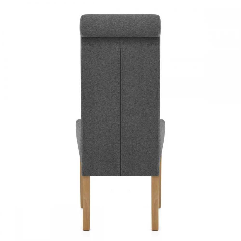 Stoff Esszimmerstuhl Eiche - Carolina 6 Stoff Esszimmerstuhl Eiche - Carolina – Bild 4