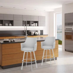 Kunstleder Barhocker - Casa -Barhocker Welt casa kunstleder barhocker 6