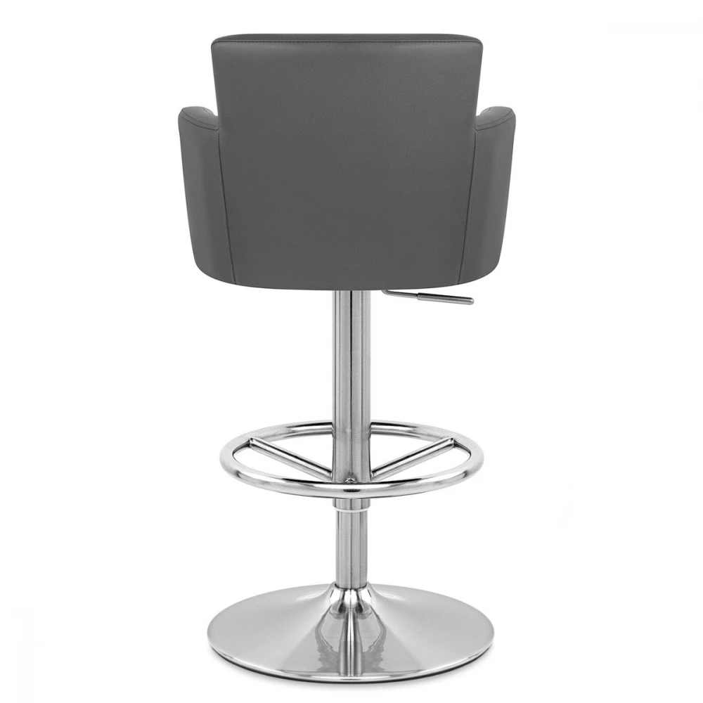 Atlantic Kunstleder Barhocker Gebürstet - Chateau 6 Atlantic Kunstleder Barhocker Gebürstet - Chateau – Bild 4