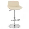 Atlantic Kunstleder Barhocker Gebürstet - Christiana 1 Atlantic Kunstleder Barhocker Gebürstet - Christiana -Barhocker Welt christiana gebursteter chrom
