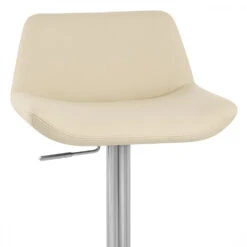 Atlantic Kunstleder Barhocker Gebürstet - Christiana 13 Atlantic Kunstleder Barhocker Gebürstet - Christiana -Barhocker Welt christiana gebursteter chrom 4