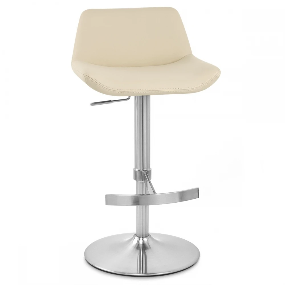 Atlantic Kunstleder Barhocker Gebürstet - Christiana 3 Atlantic Kunstleder Barhocker Gebürstet - Christiana