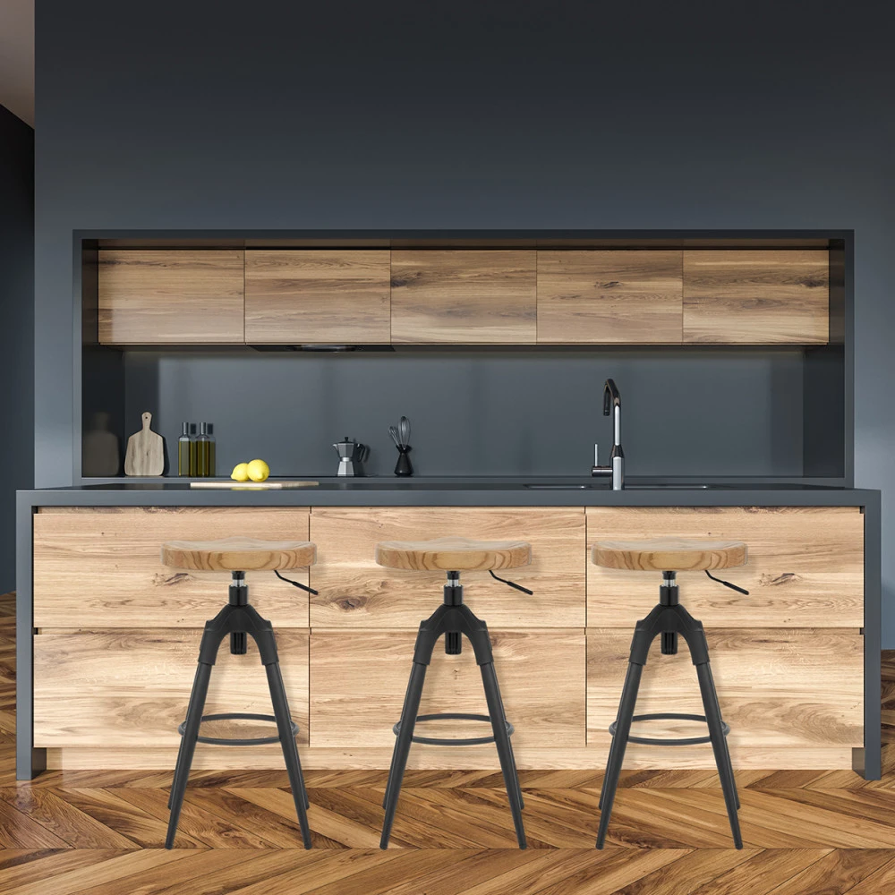 Holzbarhocker Industriell - Compass 9 Holzbarhocker Industriell - Compass – Bild 7