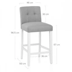 Stoff Barhocker - Crawford 14 Stoff Barhocker - Crawford -Barhocker Welt crawford stoff 5