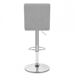 Stoffbarhocker Chrom - Criss Cross -Barhocker Welt criss cross stoff 3