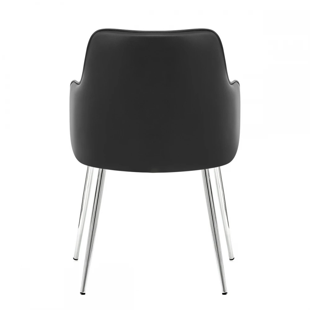 Atlantic Kunstleder Chrom Stuhl - Dawn 7 Atlantic Kunstleder Chrom Stuhl - Dawn – Bild 5