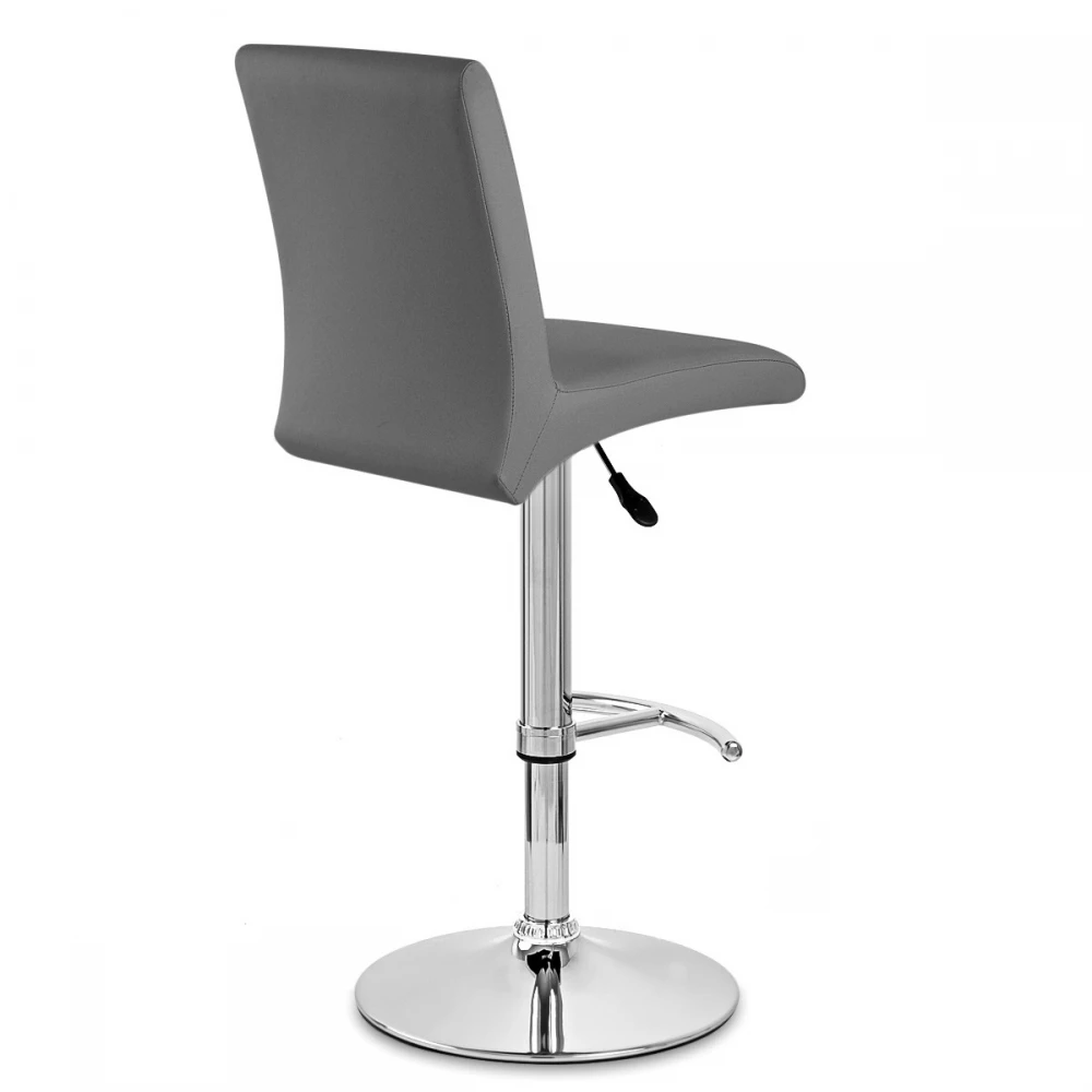 Atlantic Kunstleder Barhocker Chrom - Deluxe High Back 6 Atlantic Kunstleder Barhocker Chrom - Deluxe High Back – Bild 4