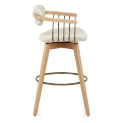 Eichen Barhocker Echtleder - Electra -Barhocker Welt eichen barhocker echtleder electra 2