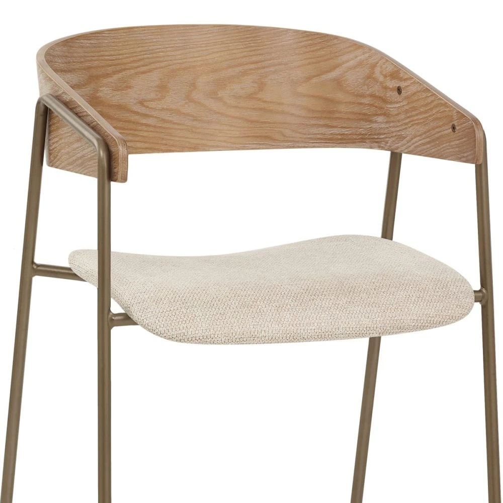 Esszimmerstuhl Stoff Eiche - Lauren 7 Esszimmerstuhl Stoff Eiche - Lauren – Bild 5