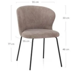 Esszimmerstuhl Stoff - Brooklyn -Barhocker Welt esszimmerstuhl stoff brooklyn 5