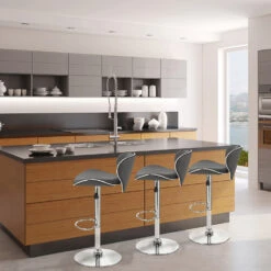 Atlantic Kunstleder Barhocker Chrom - Felix -Barhocker Welt felix chrom 6