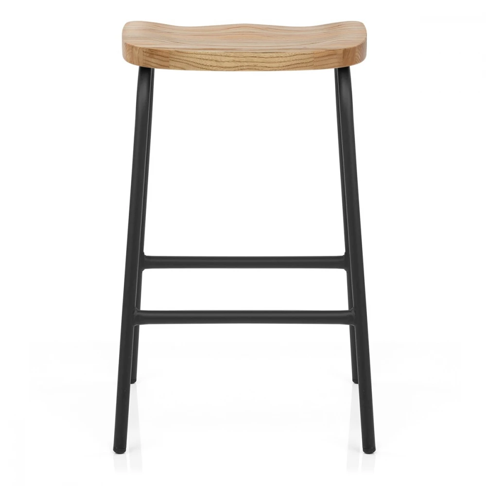 Barhocker Heller Holz - Finn 6 Barhocker Heller Holz - Finn – Bild 4