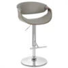 Kunstleder Barhocker Chrom - Georgia 1 Kunstleder Barhocker Chrom - Georgia -Barhocker Welt georgia chrom