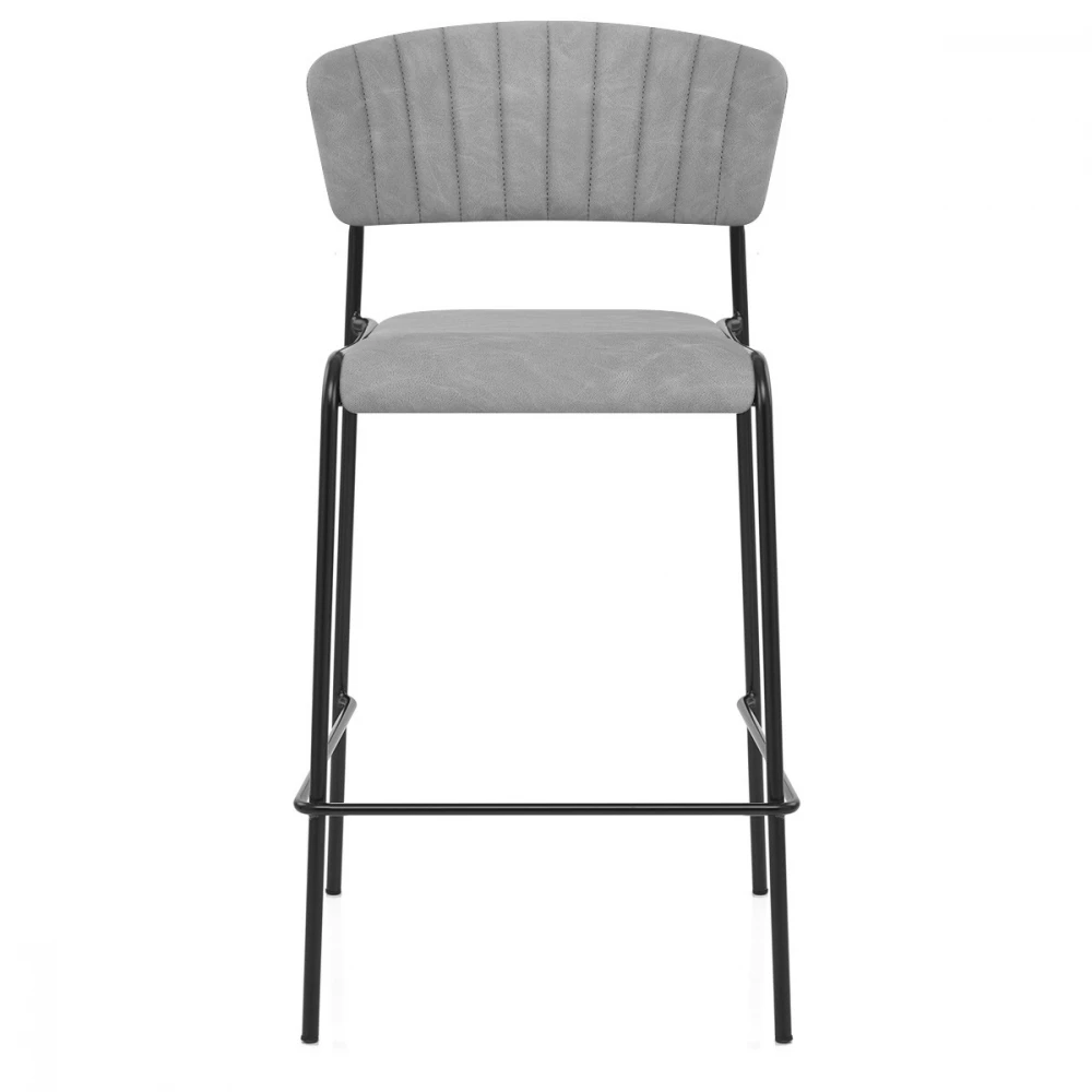 Kunstleder Barhocker - Gin 4 Kunstleder Barhocker - Gin – Bild 2