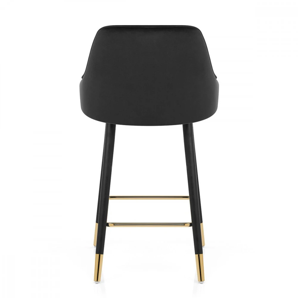 Samtbarhocker Gold - Glam 7 Samtbarhocker Gold - Glam – Bild 5