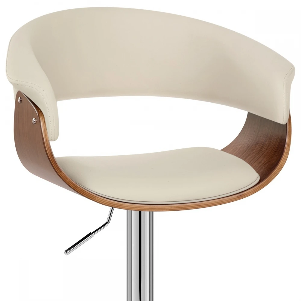 Atlantic Kunstleder Barhocker Walnuss - Grafton 9 Atlantic Kunstleder Barhocker Walnuss - Grafton – Bild 7