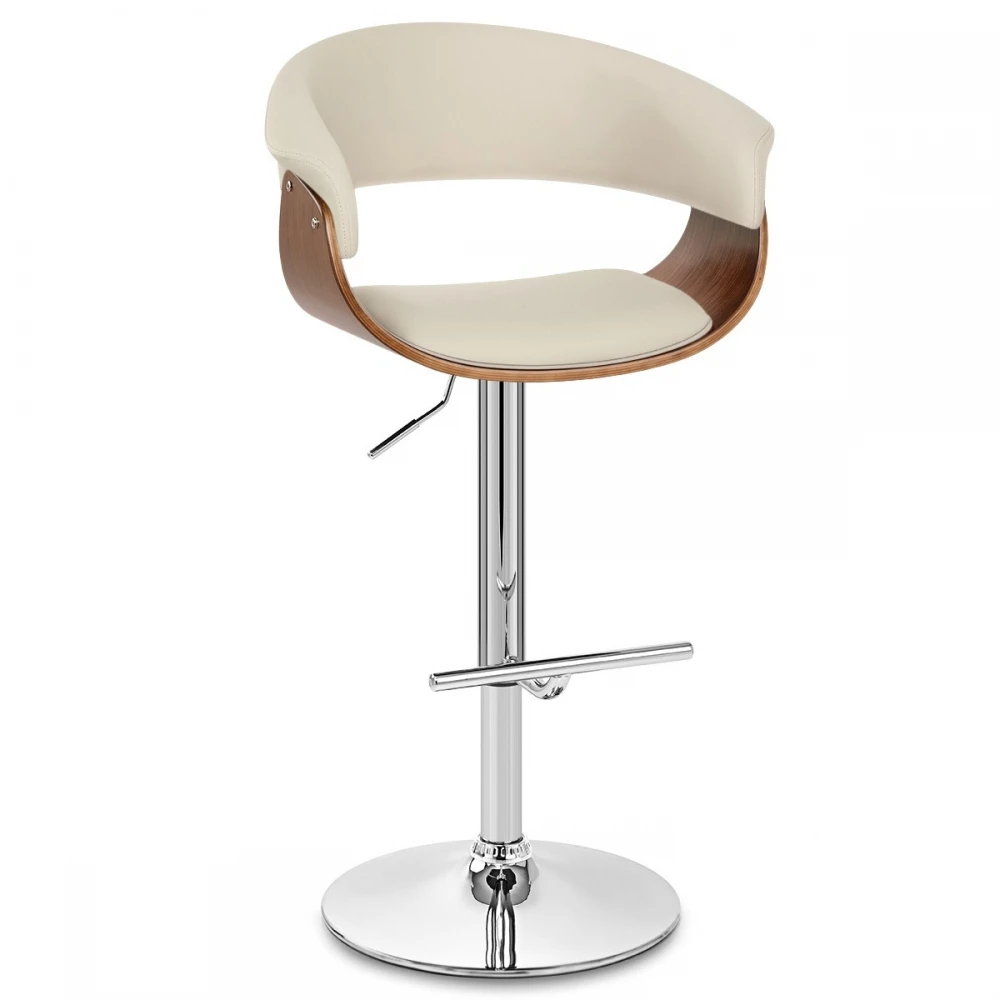 Atlantic Kunstleder Barhocker Walnuss - Grafton 3 Atlantic Kunstleder Barhocker Walnuss - Grafton