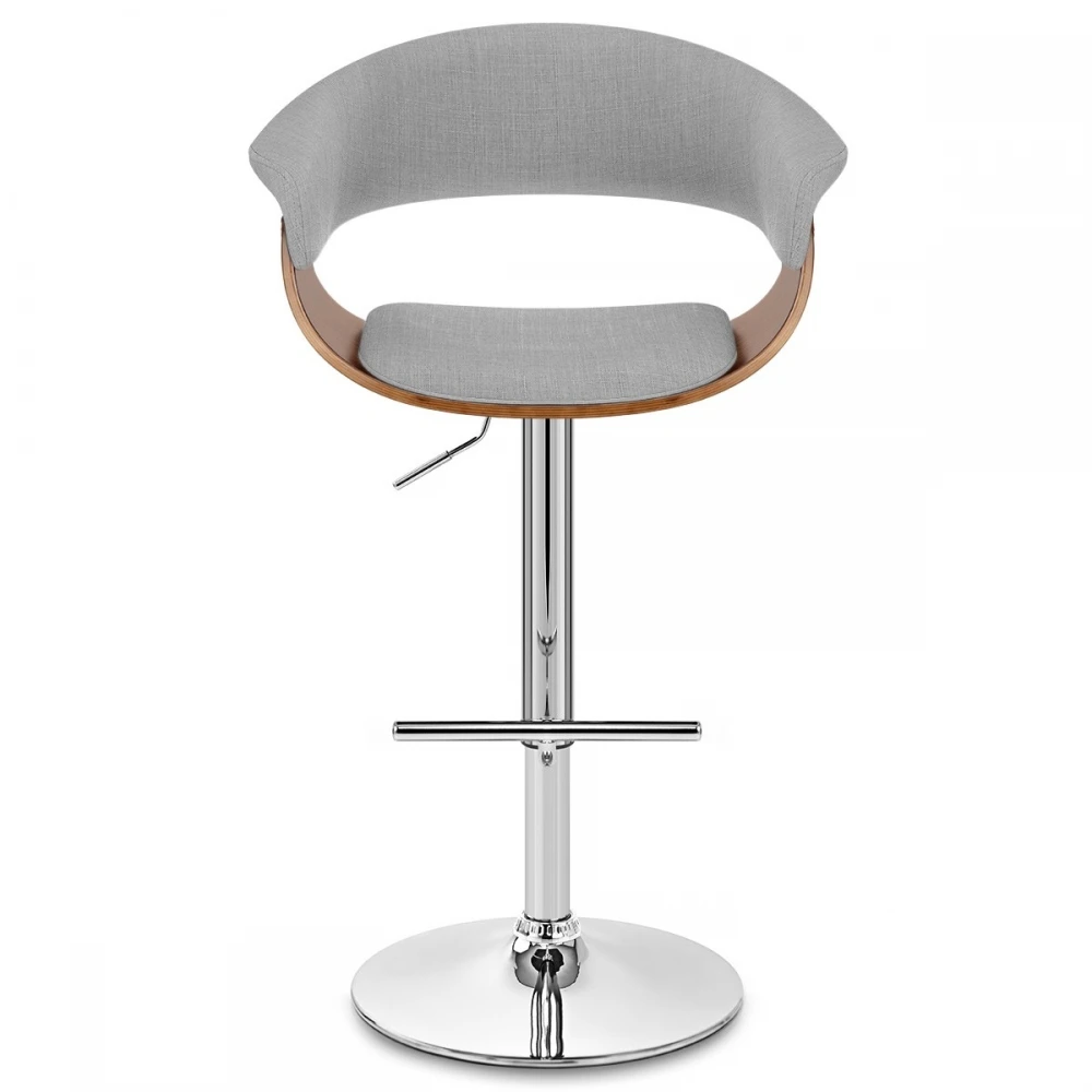 Atlantic Stoffbarhocker Walnuss - Grafton 4 Atlantic Stoffbarhocker Walnuss - Grafton – Bild 2