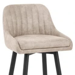 Wildlederimitat Barhocker - Hamilton -Barhocker Welt hamilton wildleder barhocker 4