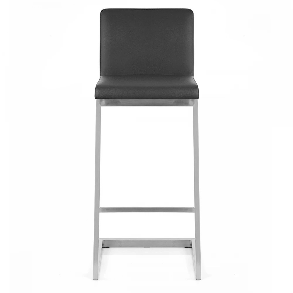 Atlantic Kunstleder Barhocker Gebürstet - High Ace 4 Atlantic Kunstleder Barhocker Gebürstet - High Ace – Bild 2