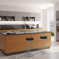 Atlantic Kunstleder Barhocker Chrom - Hoch Zed -Barhocker Welt hoch zed 6