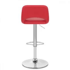 Kunstleder Barhocker Chrom - Hugo -Barhocker Welt hugo kunstleder 3