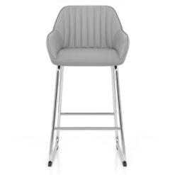 Kunstleder Barhocker Chrom - Kanto -Barhocker Welt kanto chrom 4