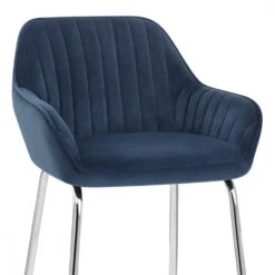 Samt Barhocker Chrom - Kanto -Barhocker Welt kanto samt chrom 5