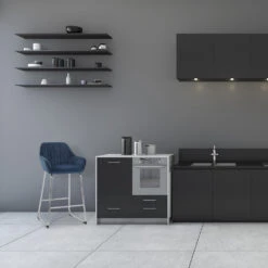 Samt Barhocker Chrom - Kanto -Barhocker Welt kanto samt chrom 7