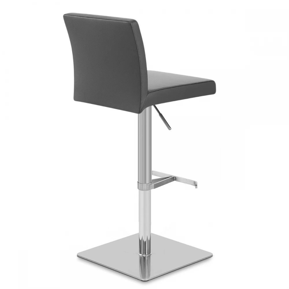 Atlantic Kunstleder Barhocker Gebürstet - Lexi 6 Atlantic Kunstleder Barhocker Gebürstet - Lexi – Bild 4