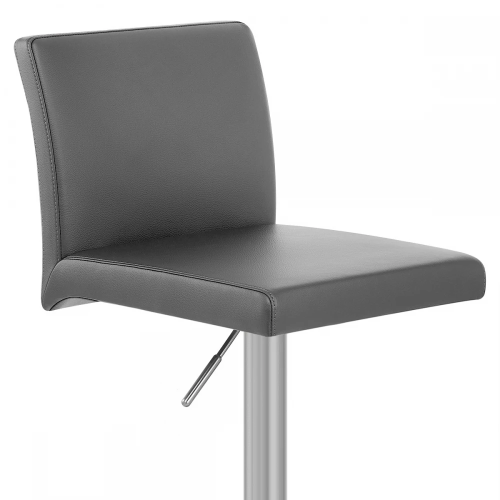 Atlantic Kunstleder Barhocker Gebürstet - Lexi 7 Atlantic Kunstleder Barhocker Gebürstet - Lexi – Bild 5