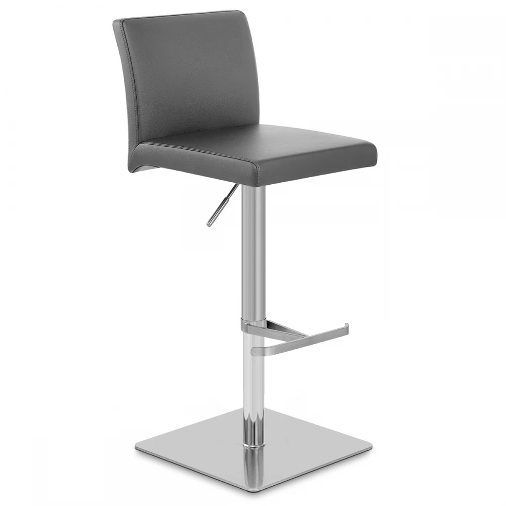Atlantic Kunstleder Barhocker Gebürstet - Lexi 3 Atlantic Kunstleder Barhocker Gebürstet - Lexi