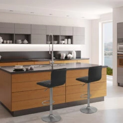 Atlantic Kunstleder Barhocker Chrom - Linear -Barhocker Welt linear 6