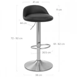 Kunstleder Barhocker Gebürstet - Lulu -Barhocker Welt lulu kunstleder geburstet 5