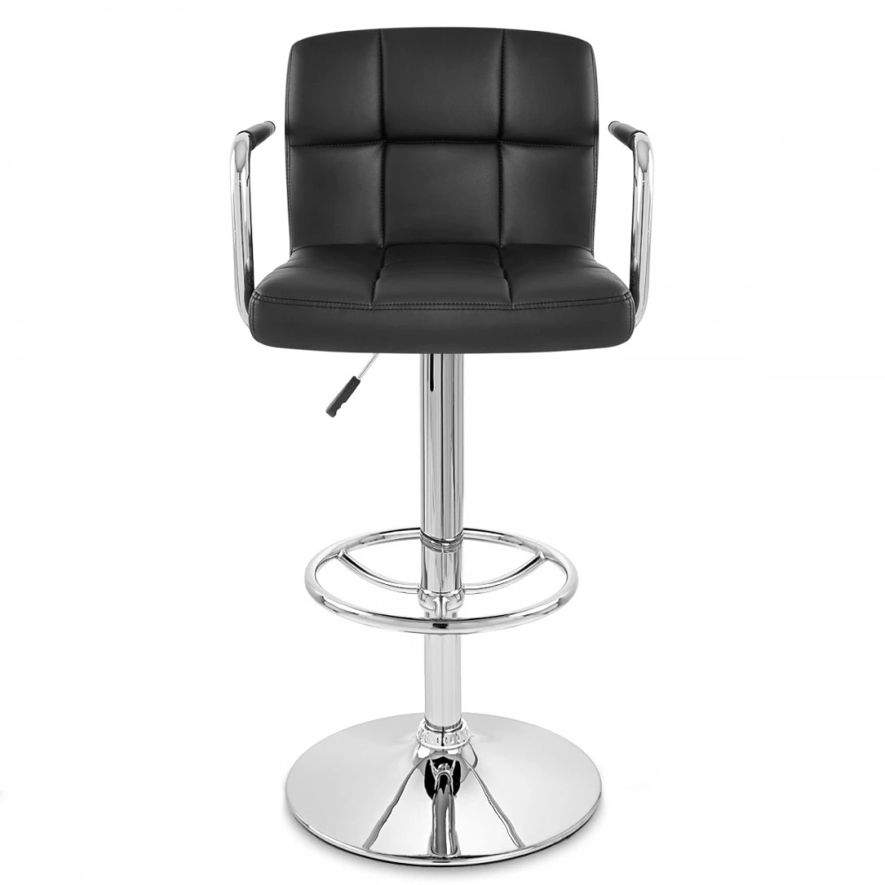 Atlantic Kunstleder Barhocker Chrom - Maze 4 Atlantic Kunstleder Barhocker Chrom - Maze – Bild 2