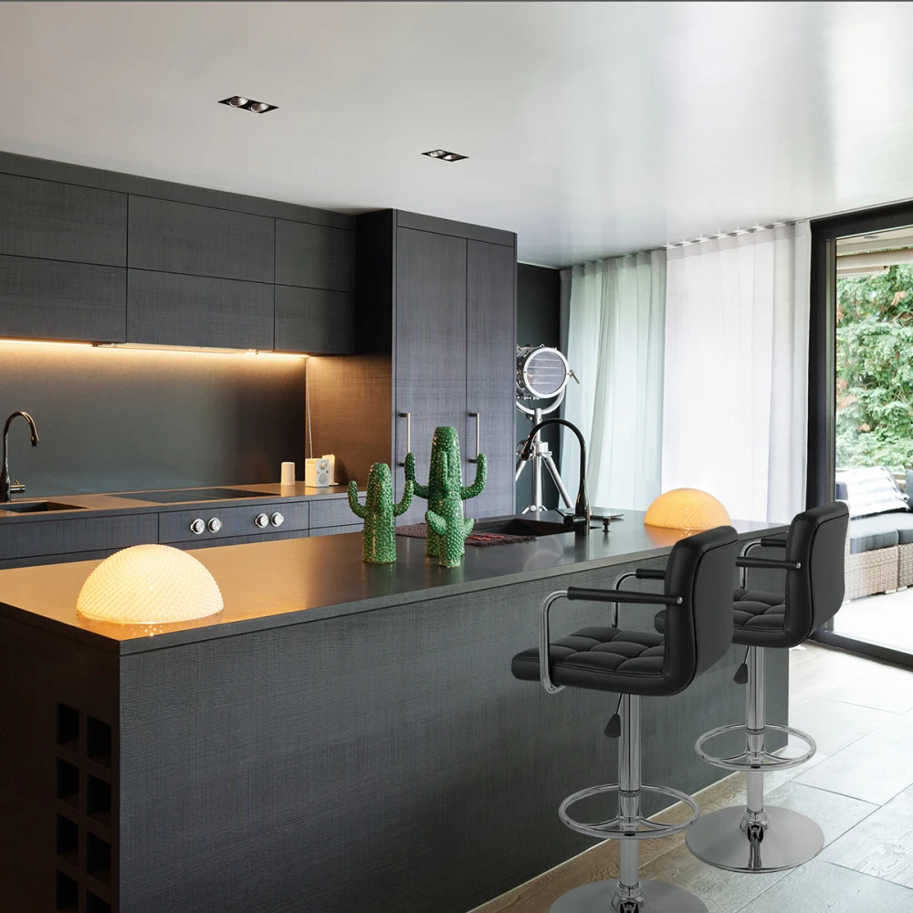 Atlantic Kunstleder Barhocker Chrom - Maze 8 Atlantic Kunstleder Barhocker Chrom - Maze – Bild 6