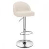 Atlantic Kunstleder Barhocker Chrom - Mimi -Barhocker Welt mimi chrom