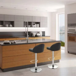 Atlantic Kunstleder Barhocker Chrom - Mimi -Barhocker Welt mimi chrom 6