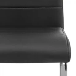 Atlantic Kunstleder Chrom Stuhl - Monet -Barhocker Welt monet chrom stuhl 4