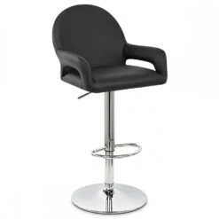 Atlantic Kunstleder Barhocker Chrom - Munich