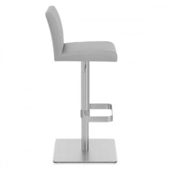 Atlantic Kunstleder Barhocker Gebürstet - Newark -Barhocker Welt newark chrom geburstet 2