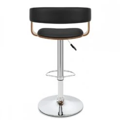 Atlantic Kunstleder Barhocker Chrom - Orlando -Barhocker Welt orlando chaise de bar bois 3