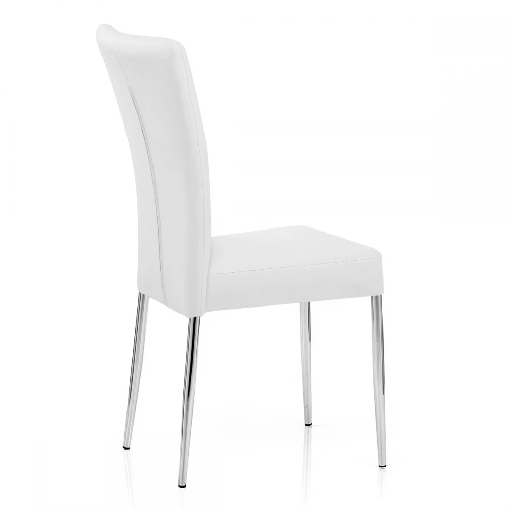 Atlantic Kunstleder Chrom Stuhl - Picasso 6 Atlantic Kunstleder Chrom Stuhl - Picasso – Bild 4