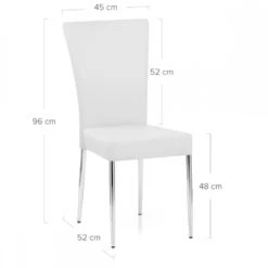 Atlantic Kunstleder Chrom Stuhl - Picasso 11 Atlantic Kunstleder Chrom Stuhl - Picasso -Barhocker Welt picasso 4